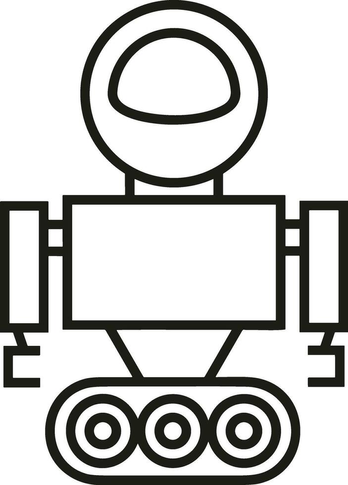 kunstmatig intelligentie- icoon symbool vector afbeelding. illustratie van de hersenen robot aan het leren menselijk slim algoritme ontwerp afbeelding.