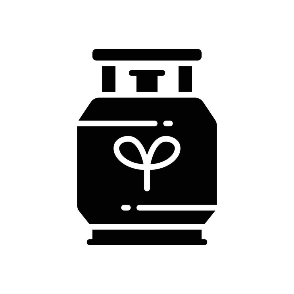 biogas glyph icoon. vector icoon voor uw website, mobiel, presentatie, en logo ontwerp.
