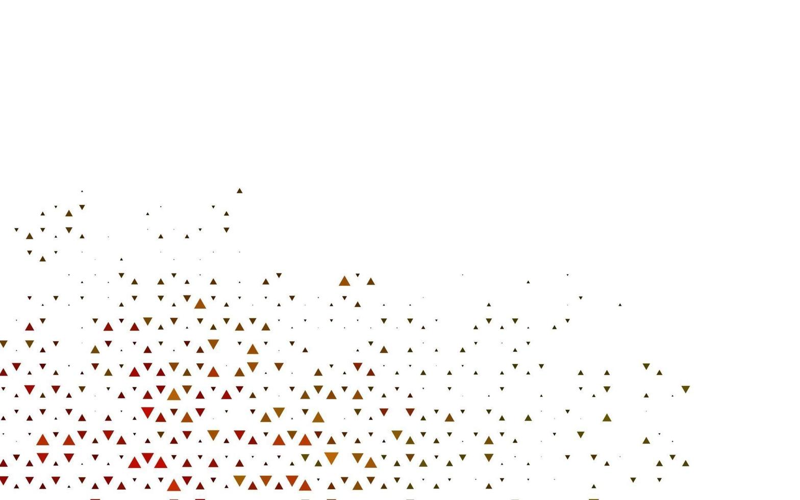 lichtgroene, gele vectorachtergrond met driehoeken. vector