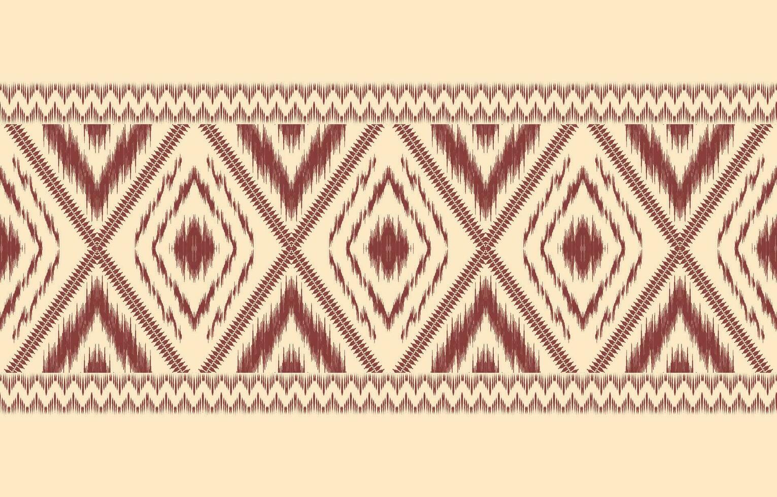 etnisch abstract ikat kunst. aztec ornament afdrukken. meetkundig etnisch patroon naadloos kleur oosters. ontwerp voor achtergrond ,gordijn, tapijt, behang, kleding, inpakken, batik, vector illustratie.