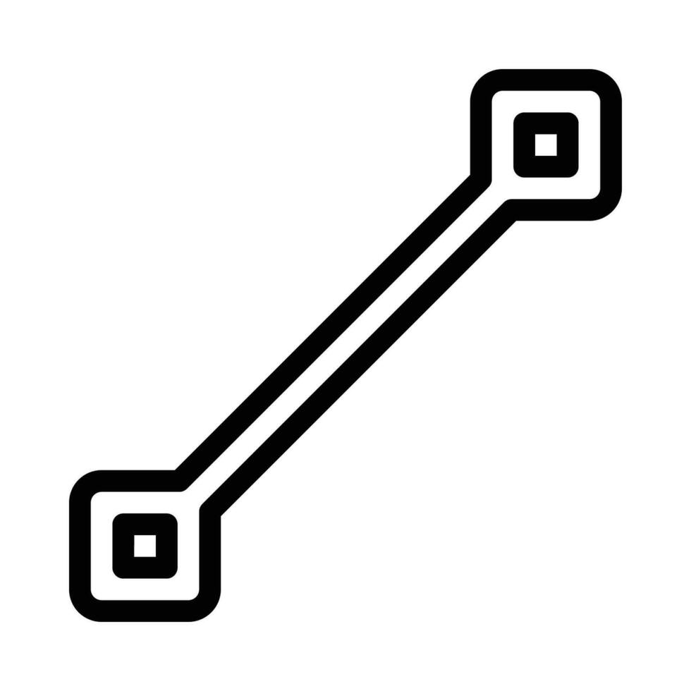 lijn vector icoon Aan een wit achtergrond