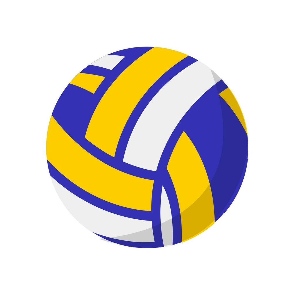 sport- uitrusting voor volleybal spel, bal vector