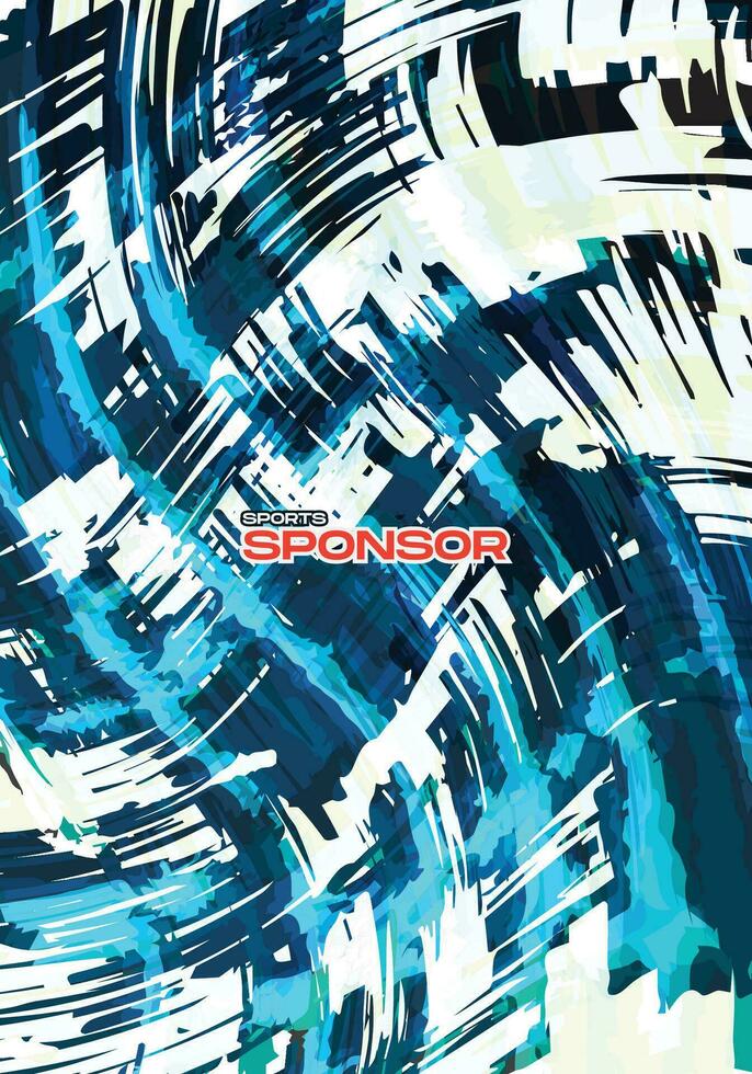 vector achtergrond abstract blauw voor sport Jersey sublimatie kleding stof textiel patroon structuur