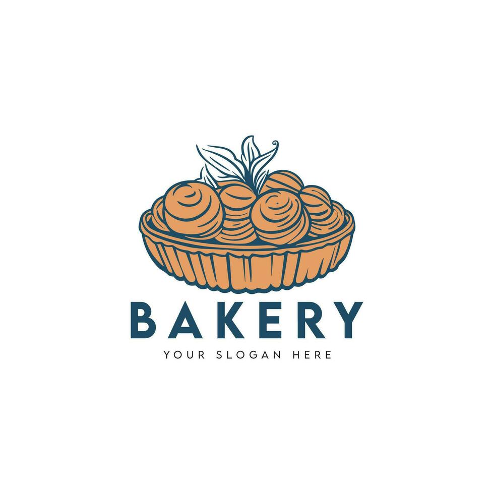 bakkerij winkel vector logo ontwerp