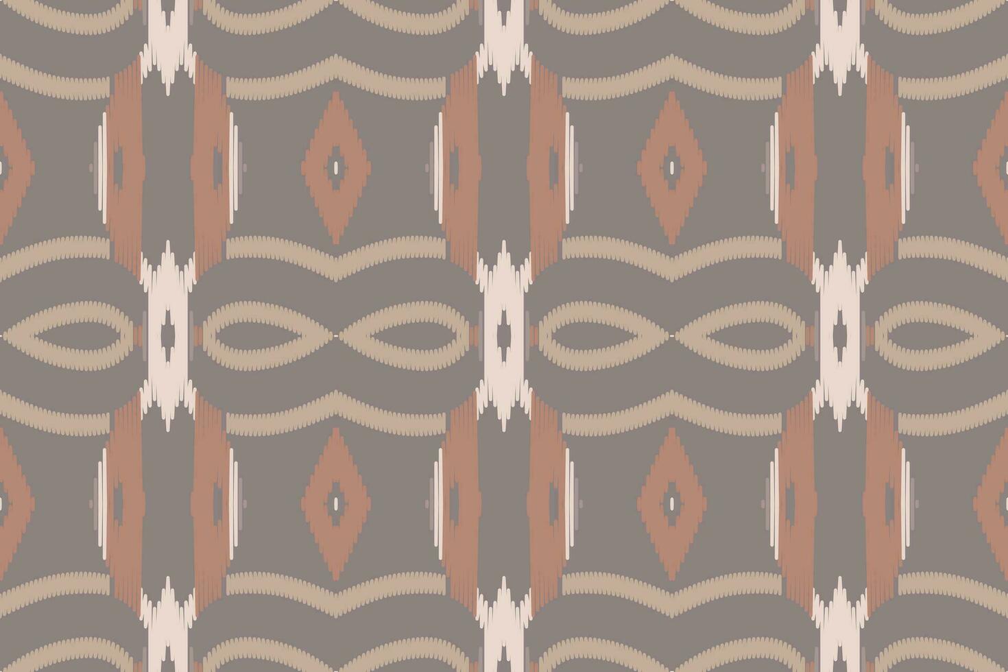 motief ikat naadloos patroon borduurwerk achtergrond. ikat chevron meetkundig etnisch oosters patroon traditioneel. ikat aztec stijl abstract ontwerp voor afdrukken textuur,stof,sari,sari,tapijt. vector