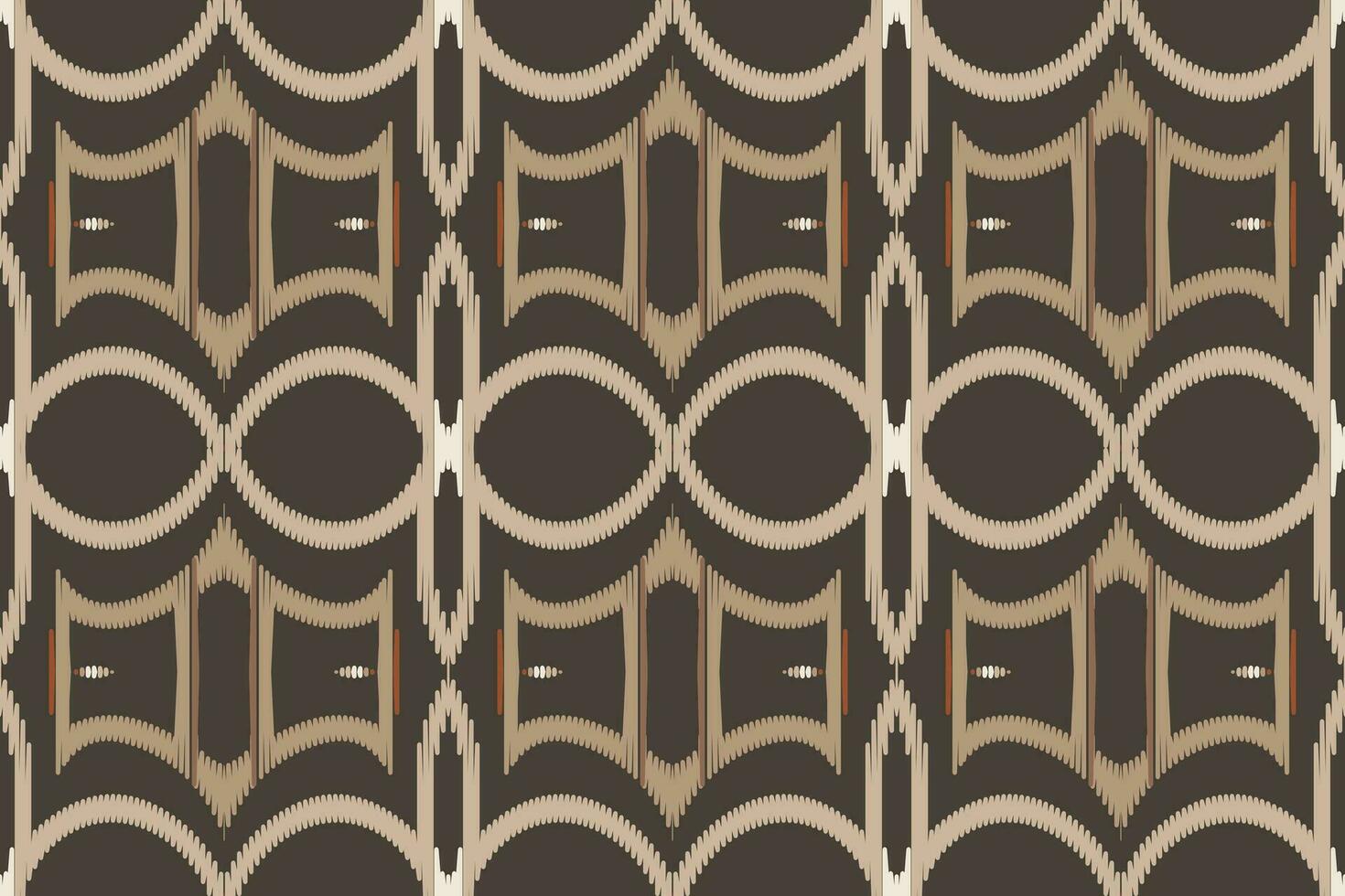 ikat naadloos patroon borduurwerk achtergrond. ikat chevron meetkundig etnisch oosters patroon traditioneel.azteken stijl abstract vector ontwerp voor textuur, stof, kleding, verpakking, sarong.