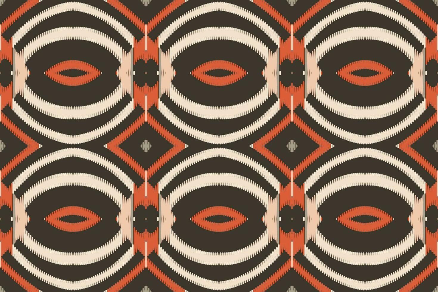 ikat damast borduurwerk achtergrond. ikat chevron meetkundig etnisch oosters patroon traditioneel.azteken stijl abstract vector illustratie.ontwerp voor textuur, stof, kleding, verpakking, sarong.