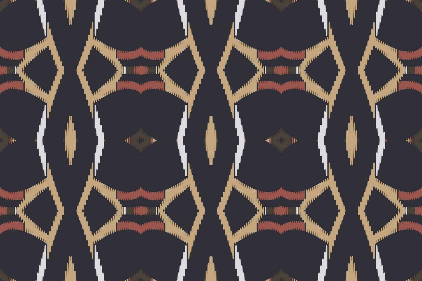 motief ikat paisley borduurwerk achtergrond. ikat structuur meetkundig etnisch oosters patroon traditioneel.azteken stijl abstract vector illustratie.ontwerp voor textuur, stof, kleding, verpakking, sarong.