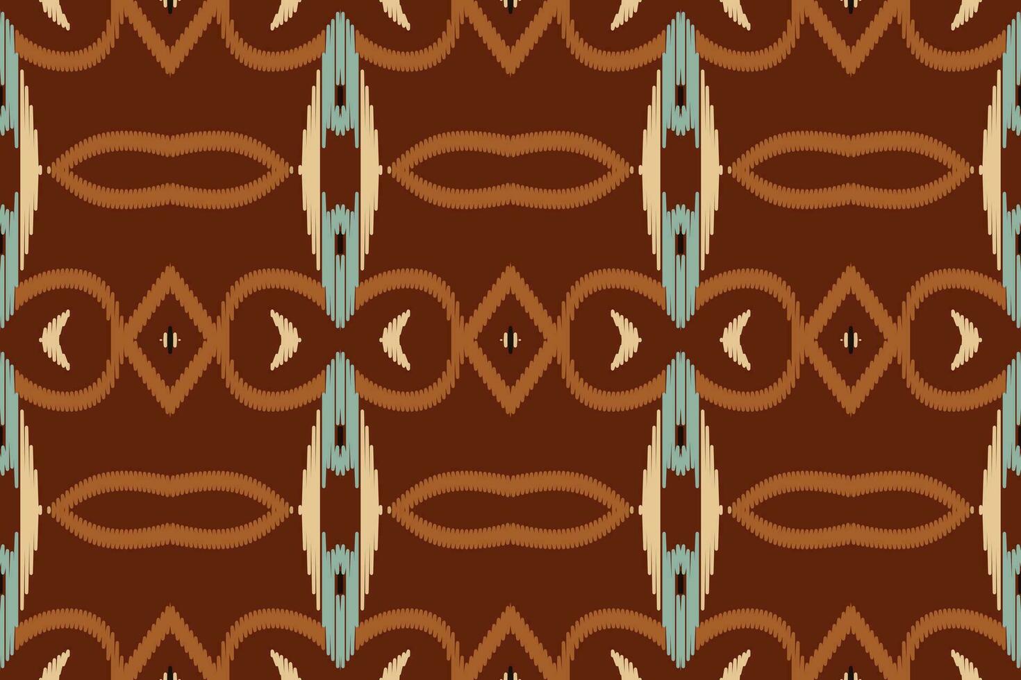 ikat damast borduurwerk achtergrond. ikat damast meetkundig etnisch oosters patroon traditioneel. ikat aztec stijl abstract ontwerp voor afdrukken textuur,stof,sari,sari,tapijt. vector