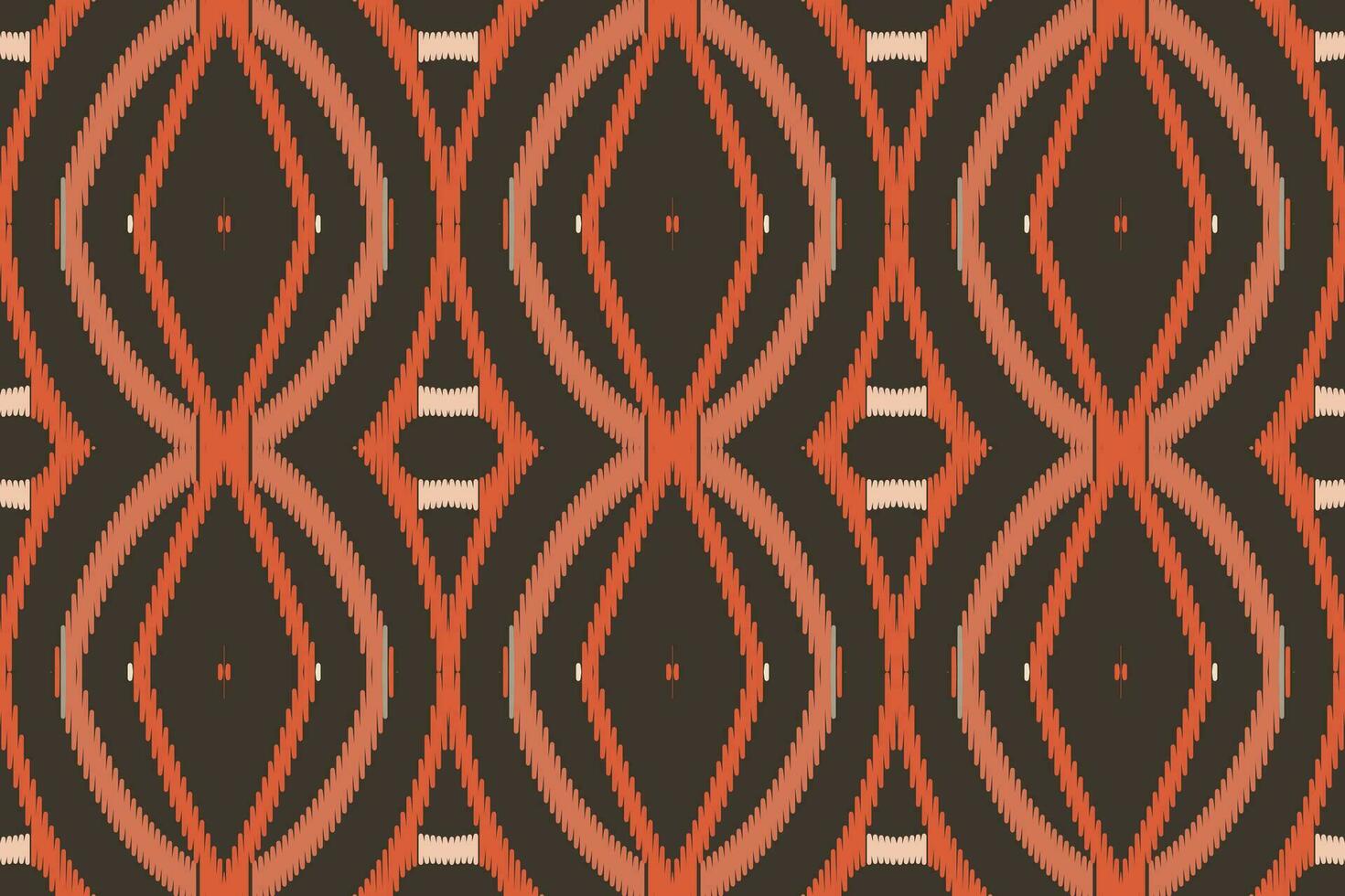 motief ikat bloemen paisley borduurwerk achtergrond. ikat structuur meetkundig etnisch oosters patroon traditioneel.azteken stijl abstract vector ontwerp voor textuur, stof, kleding, verpakking, sarong.