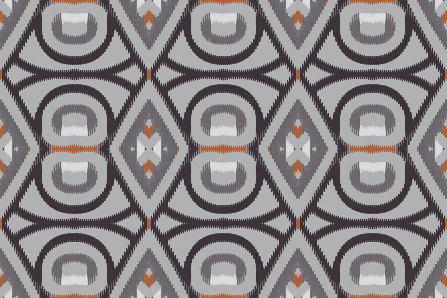 ikat naadloos patroon borduurwerk achtergrond. ikat bloemen meetkundig etnisch oosters patroon traditioneel. ikat aztec stijl abstract ontwerp voor afdrukken textuur,stof,sari,sari,tapijt. vector