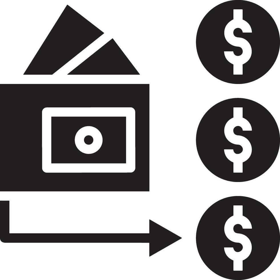 geld uitwisseling betaling icoon symbool vector afbeelding. illustratie van de dollar valuta munt grafisch ontwerp beeld