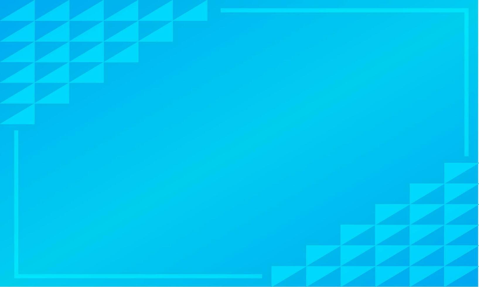 blauw meetkundig achtergrond met driehoeken vector