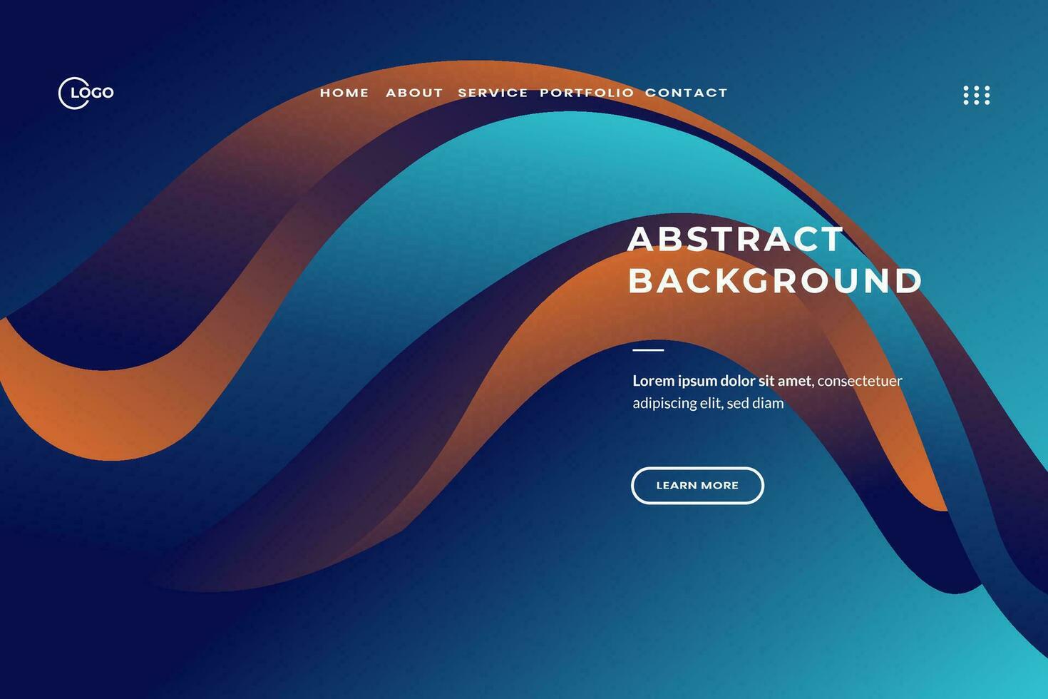 3d blauw abstract achtergrond vloeistof dat is perfect voor website ontwerp vector