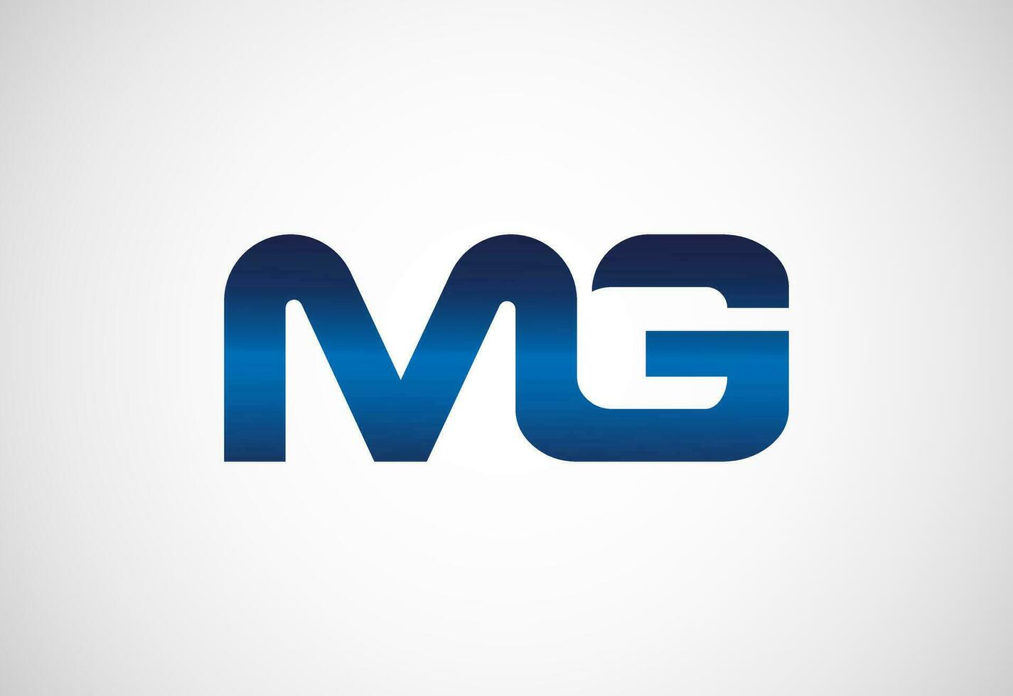 eerste brief m g logo ontwerp vector. grafisch alfabet symbool voor zakelijke bedrijf identiteit vector