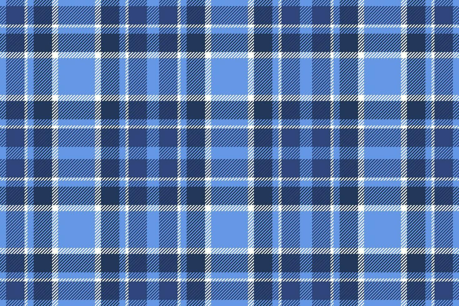 plaid achtergrond, controleren naadloos patroon in blauw. vector kleding stof structuur voor textiel afdrukken, omhulsel papier, geschenk kaart of behang.