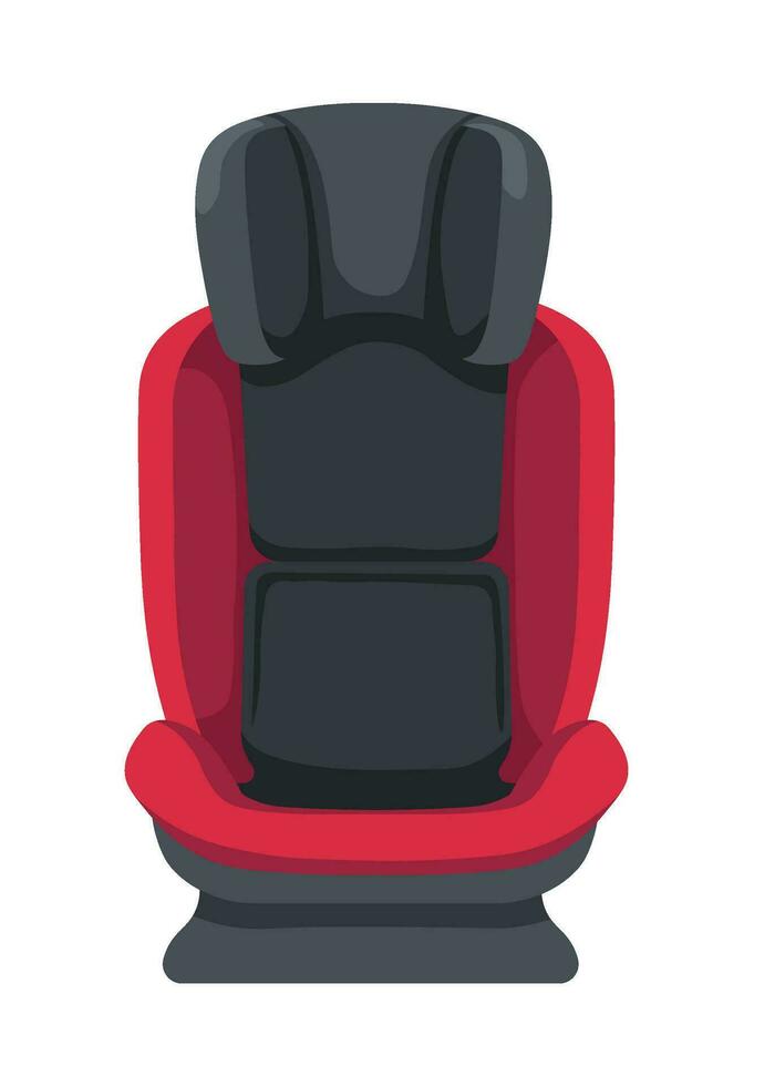 auto stoel voor kinderen, stoel of fauteuil vector