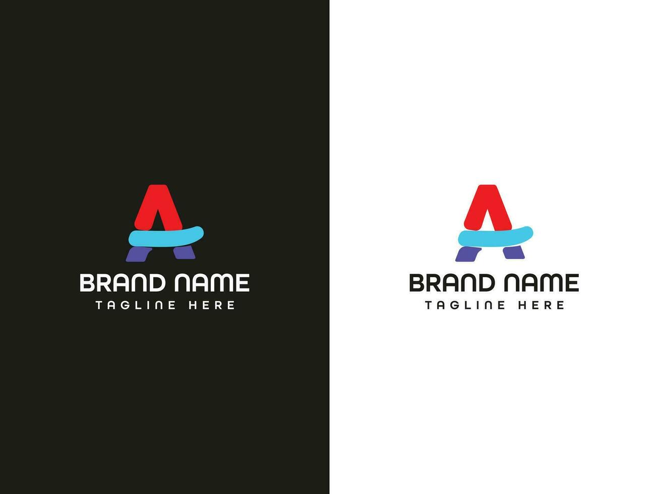 brief logo ontwerp vector