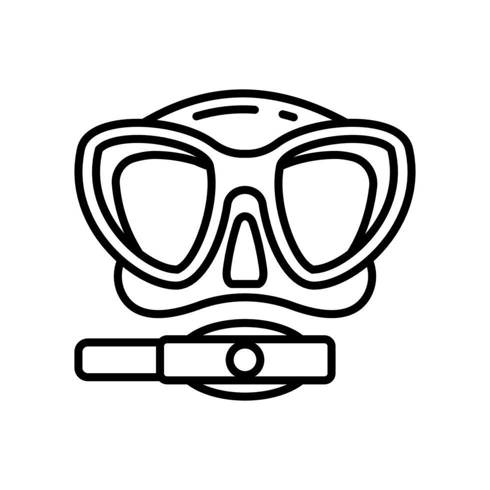 duiken masker icoon in vector. illustratie vector