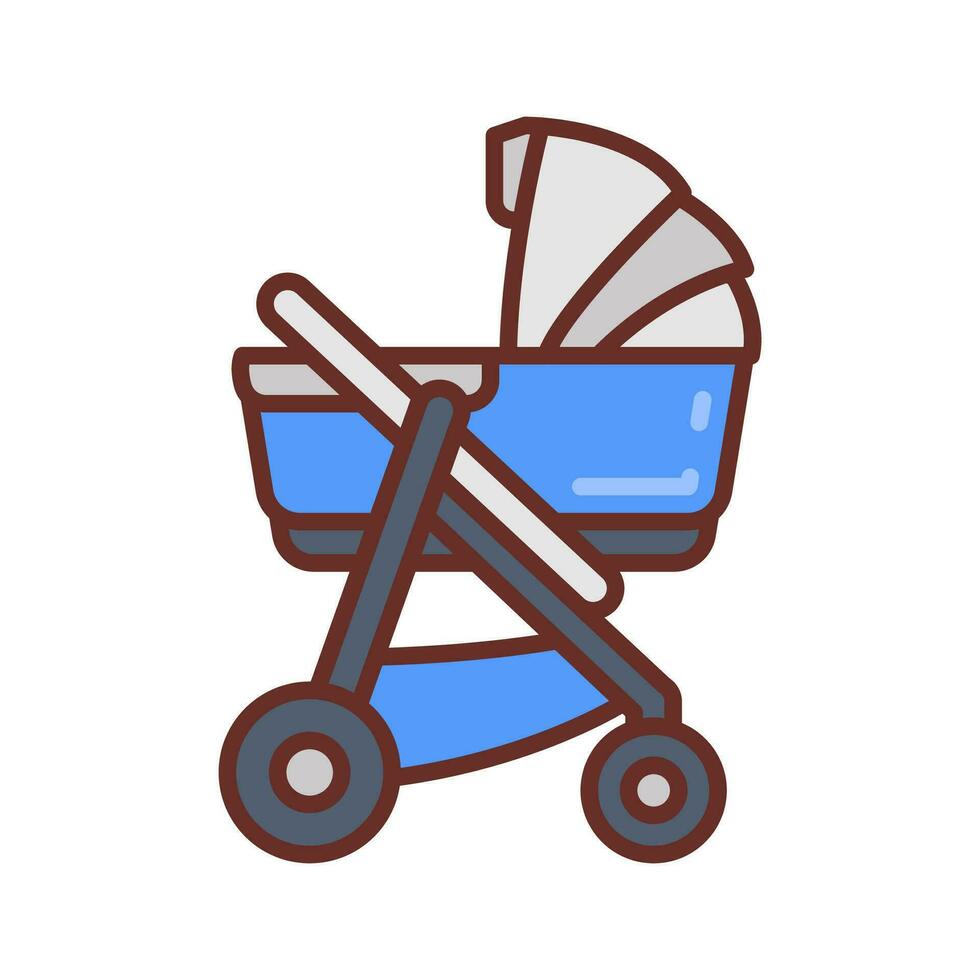 wandelwagen icoon in vector. illustratie vector