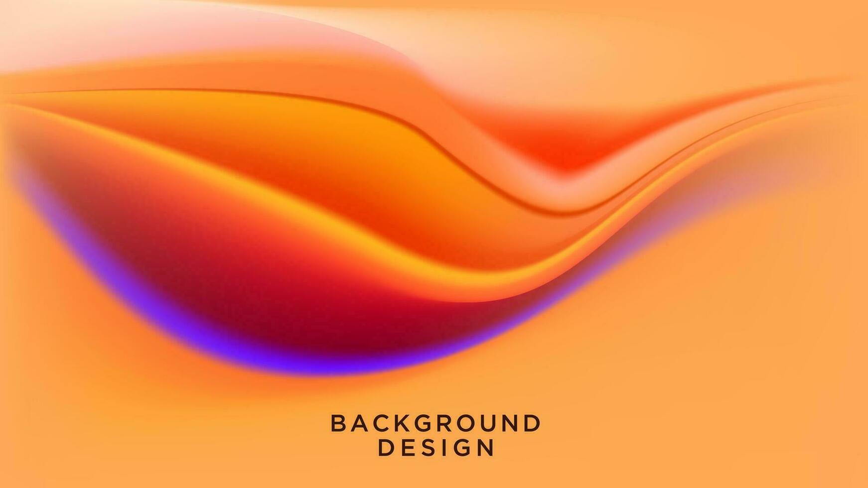 abstract achtergrond elegant helling maas oranje glad vloeistof kleurrijk ontwerp vector sjabloon mooi zo voor modern website, behang, Hoes ontwerp