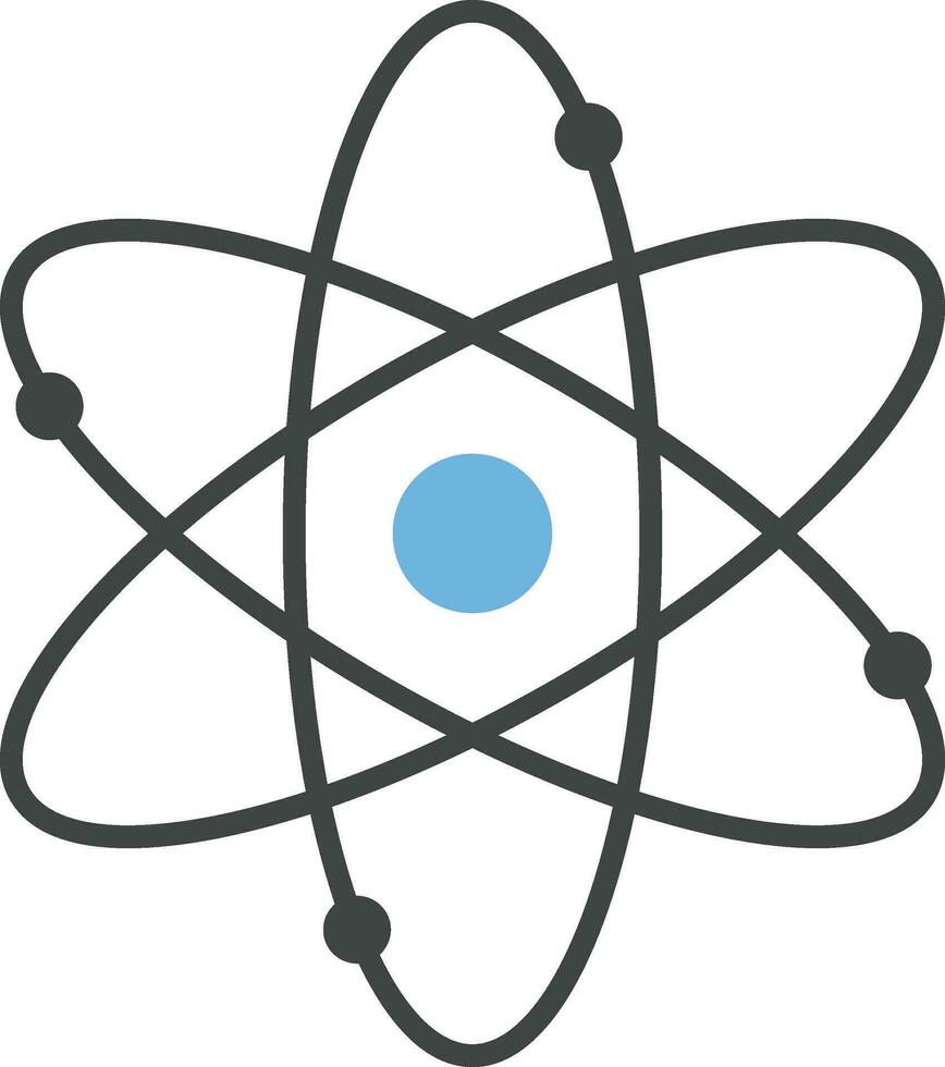 atomen icoon vector afbeelding. geschikt voor mobiel appjes, web apps en afdrukken media.