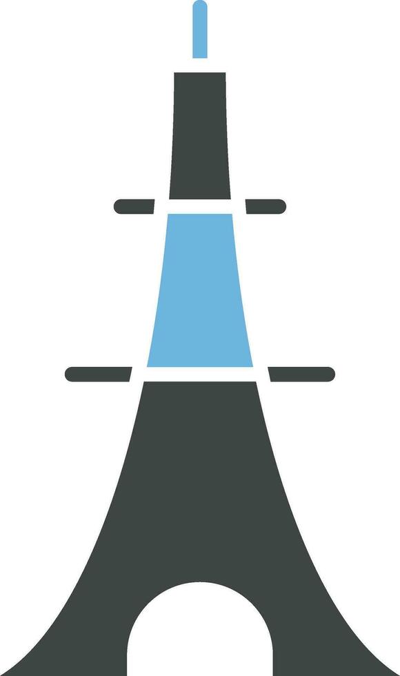 eiffel toren icoon vector afbeelding. geschikt voor mobiel appjes, web apps en afdrukken media.