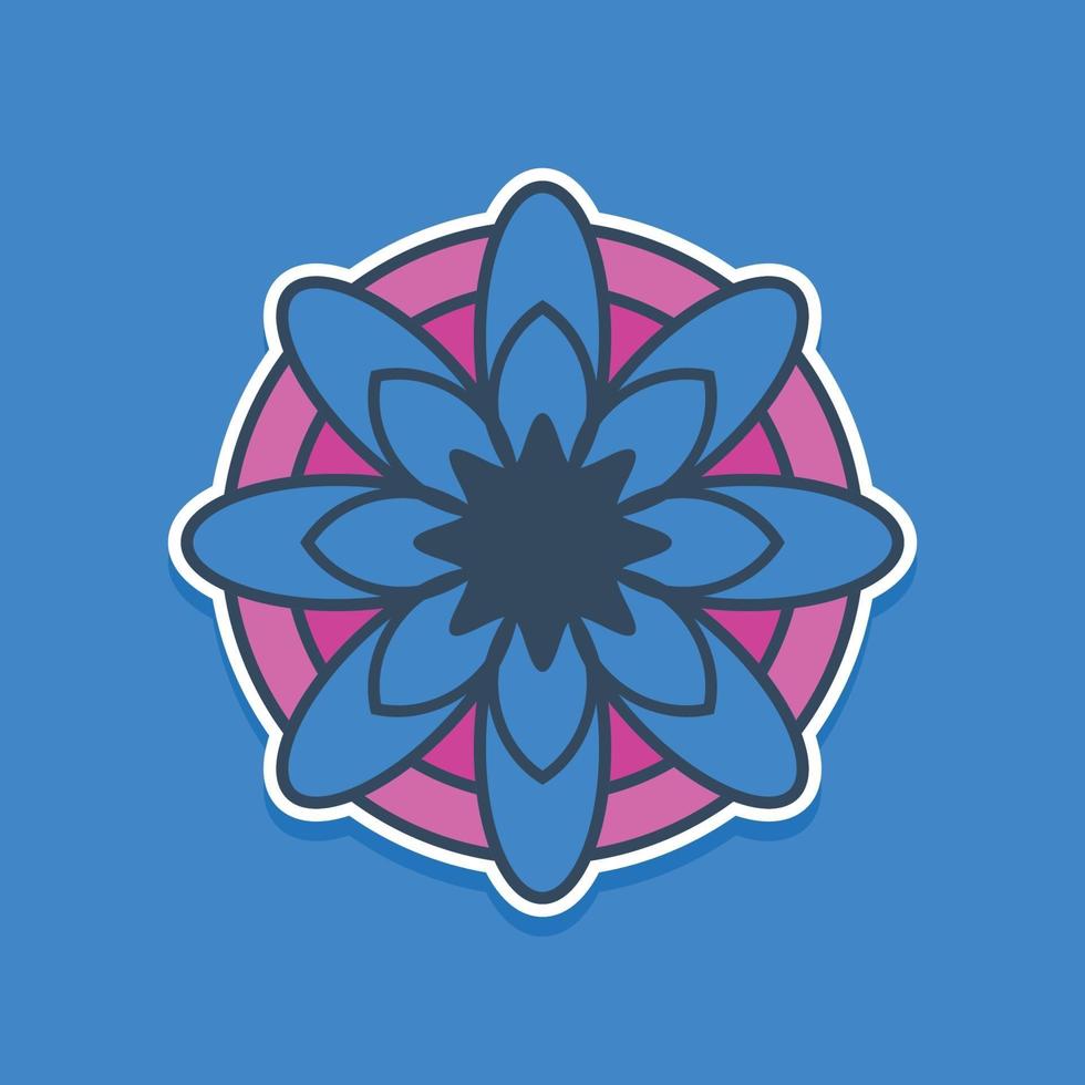 moderne mandala vector afbeelding