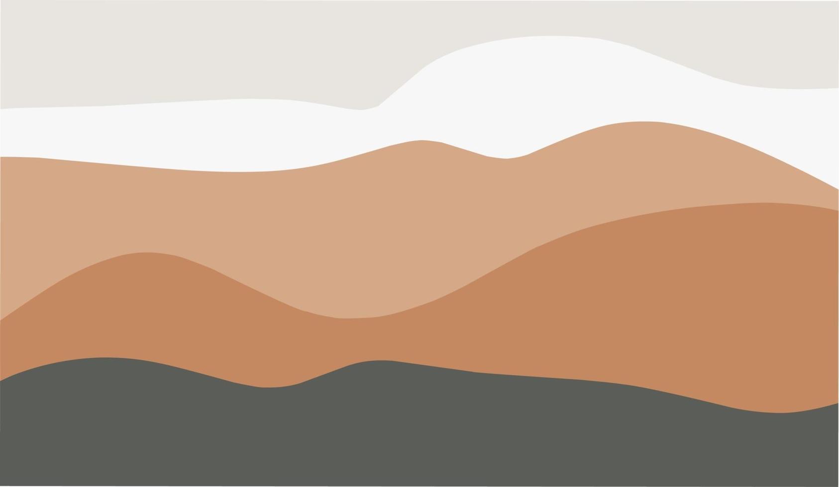 hedendaagse abstracte esthetische bergen achtergrond afbeelding vector