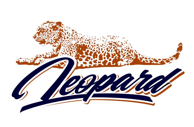 Leopard Vector Design