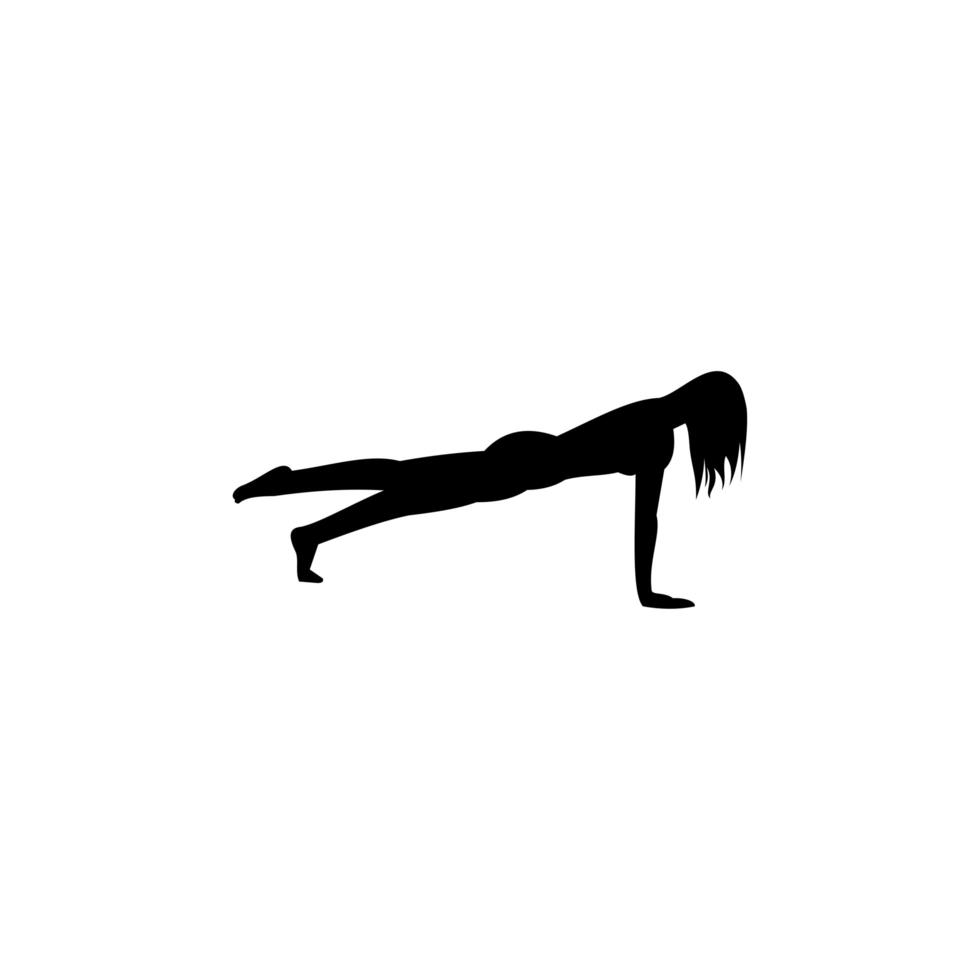 pilates logo sjabloon ontwerp vector, fitness gymnastiek. vector