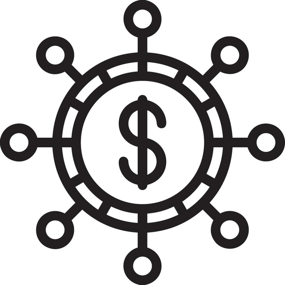 geld uitwisseling betaling icoon symbool vector afbeelding. illustratie van de dollar valuta munt grafisch ontwerp beeld