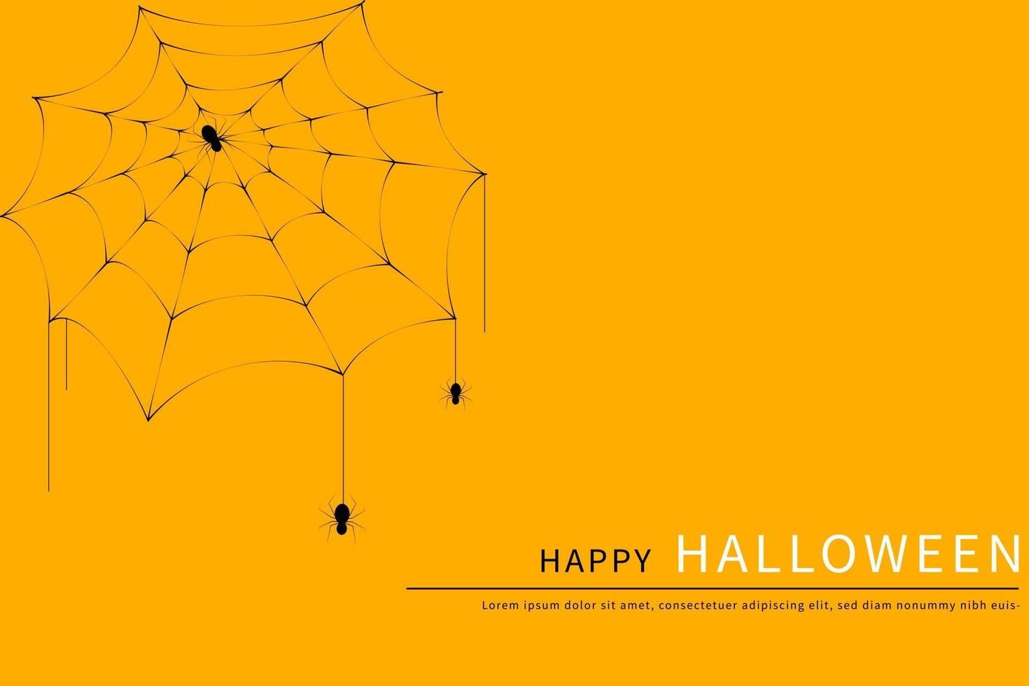happy halloween-verkoopbanners of achtergrond voor feestuitnodigingen. vector