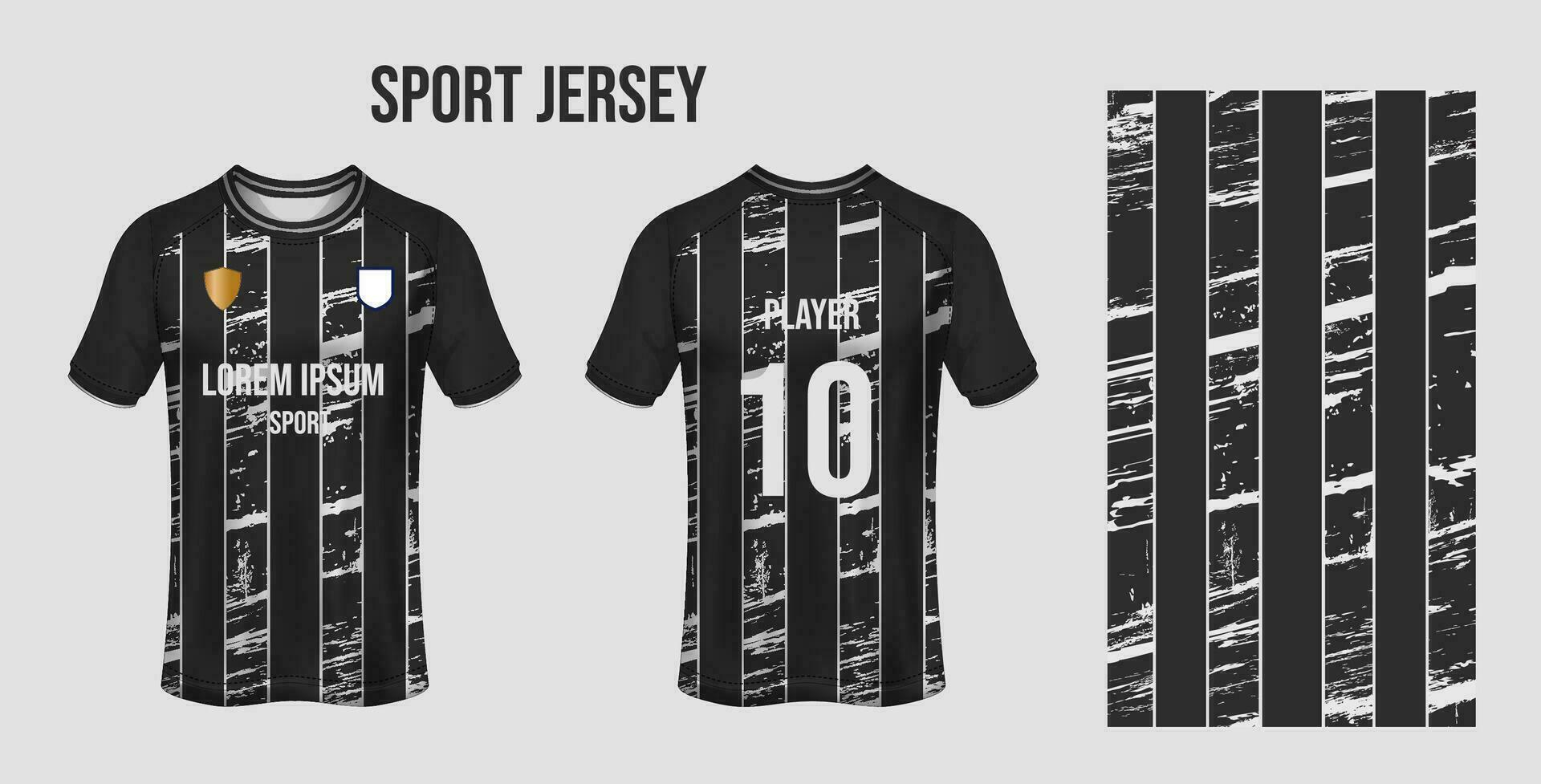 sport Jersey ontwerp kleding stof textiel voor sublimatie vector