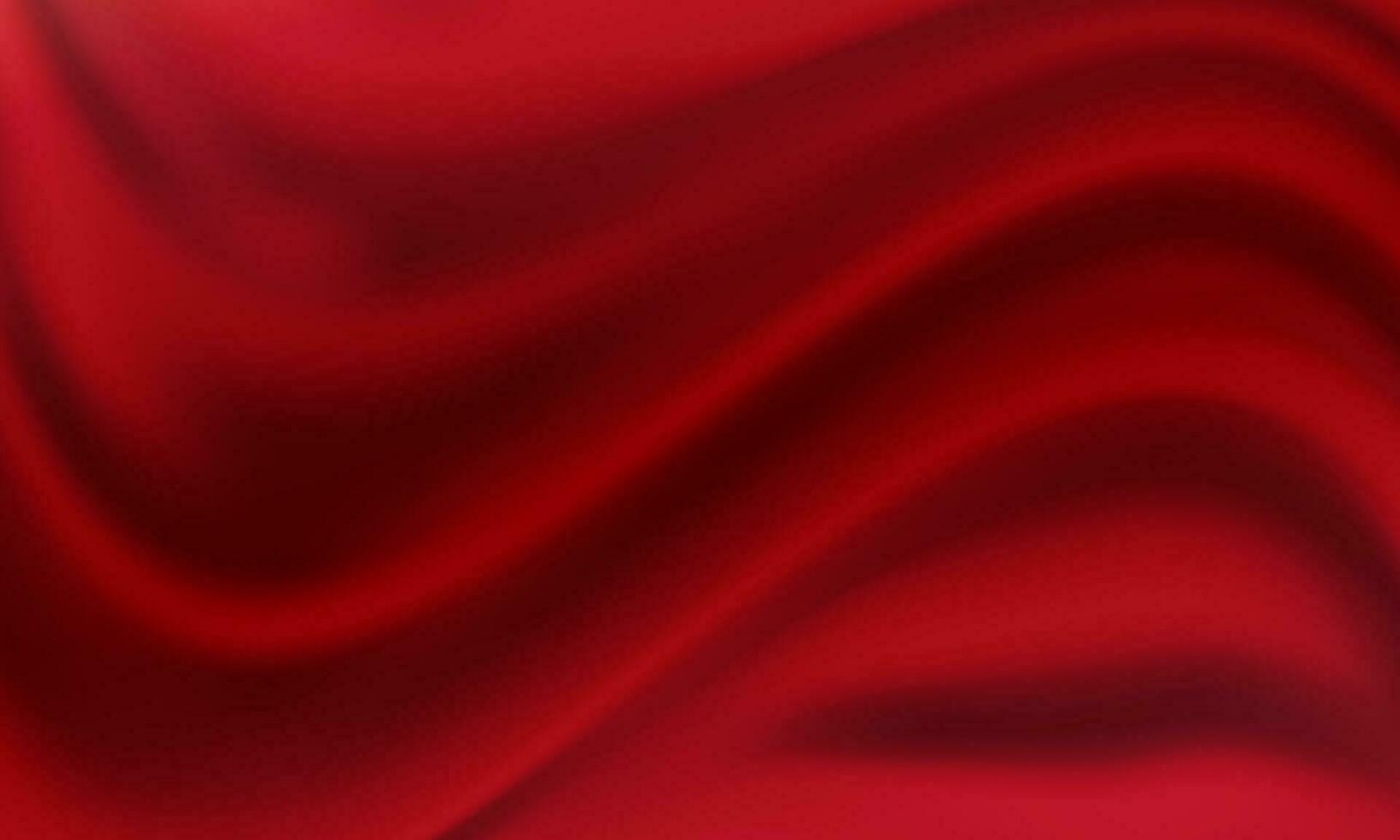 achtergrond van rood kleding stof met meerdere vouwen. - vector. vector