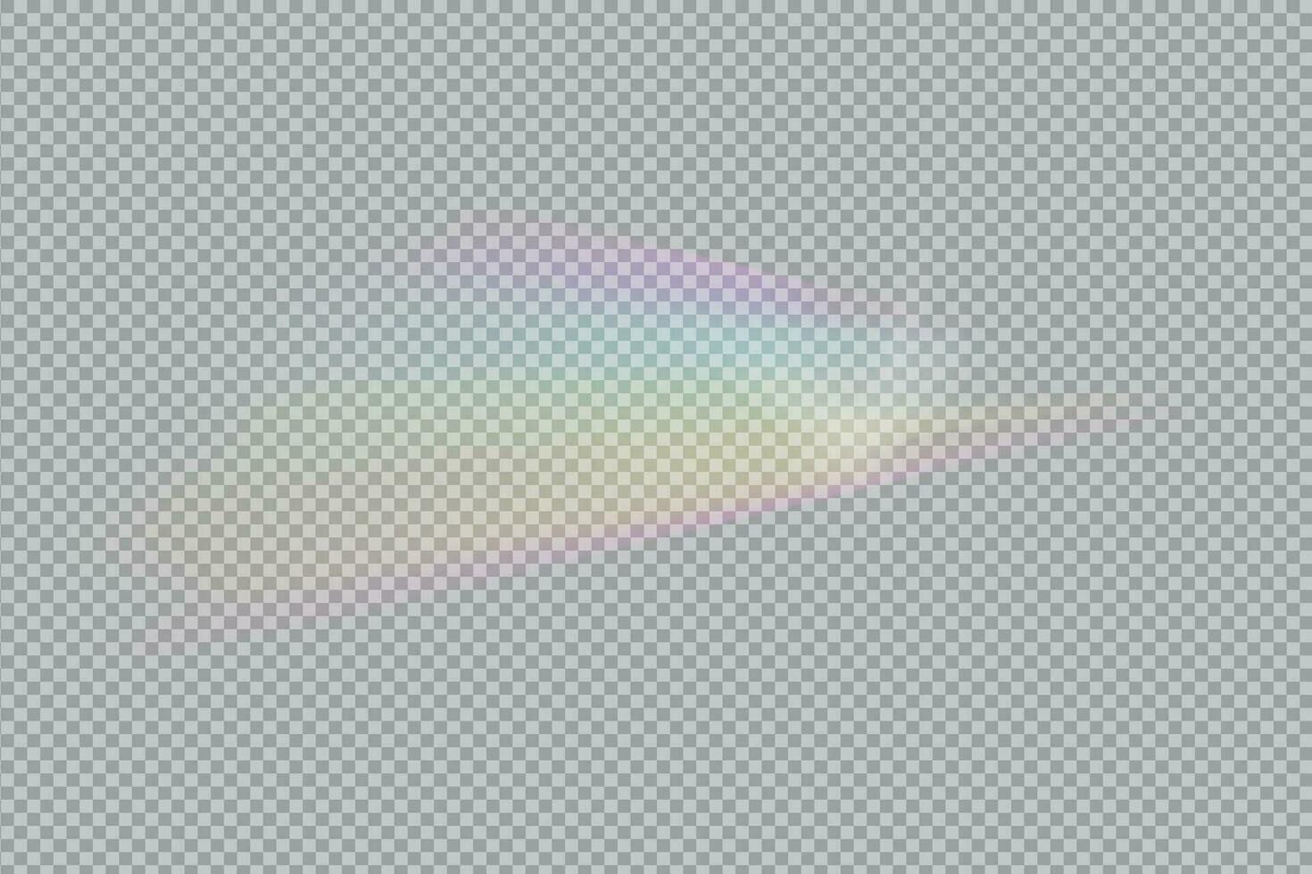 prisma regenboog licht. voorraad vector illustratie in realistisch stijl.