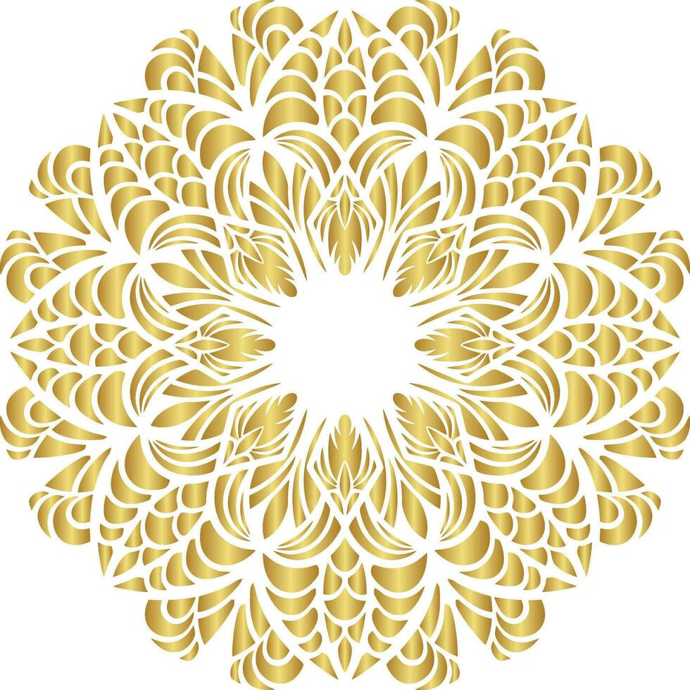 luxe mandala achtergrond vector