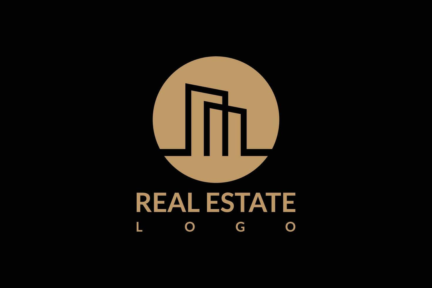onroerend goed logo ontwerp vector sjabloon, elegant huis enscenering onderhoud logo