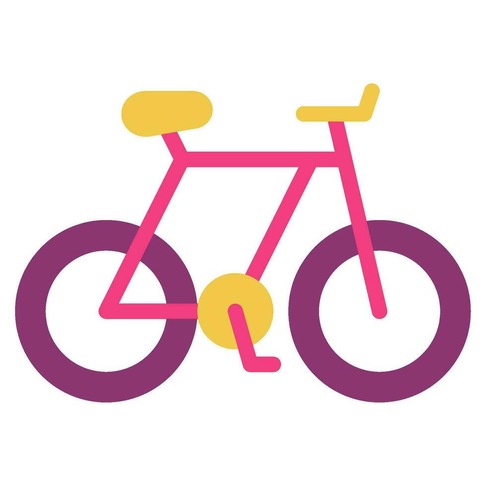 fiets icoon illustratie, voor uiux, infografisch, enz vector