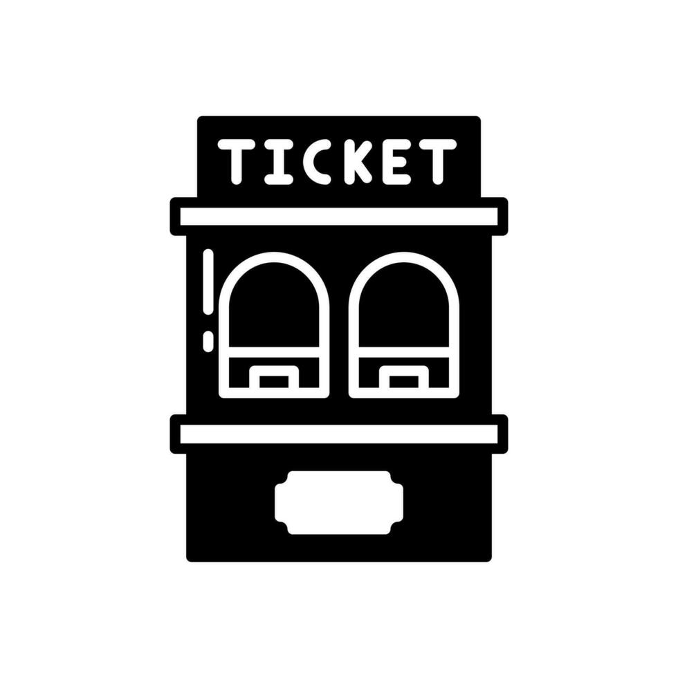 ticket stand icoon in vector. illustratie vector