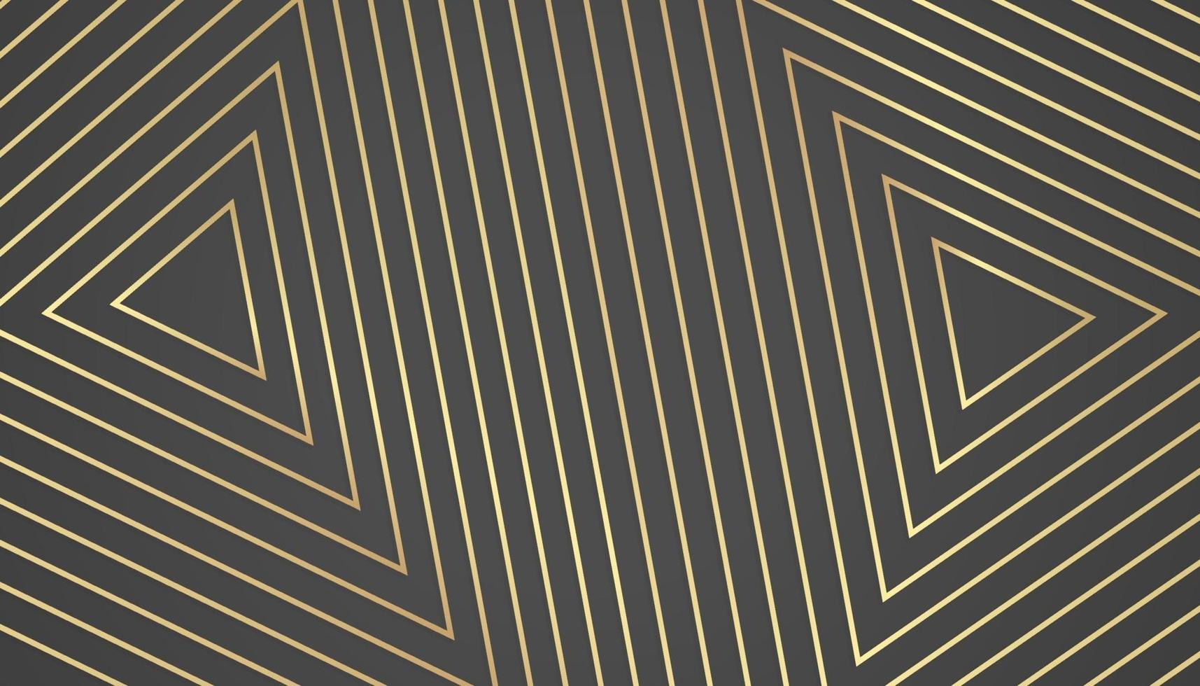 zwart goud geometrische abstracte achtergrond. vector