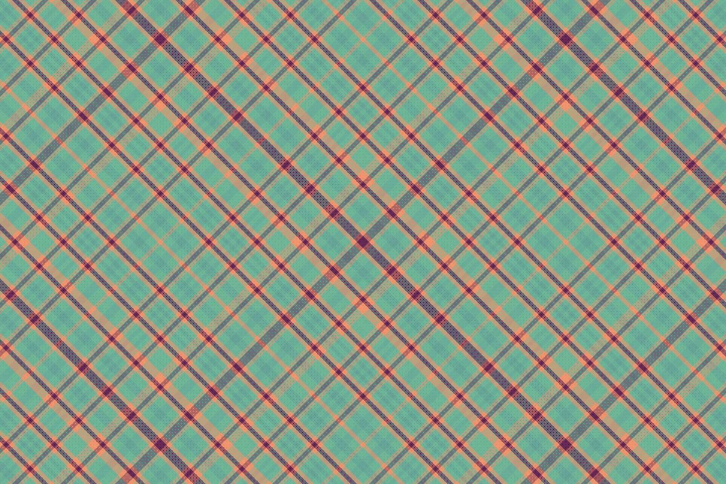 tartan geruit patroon met textuur en natuurkleur. vector