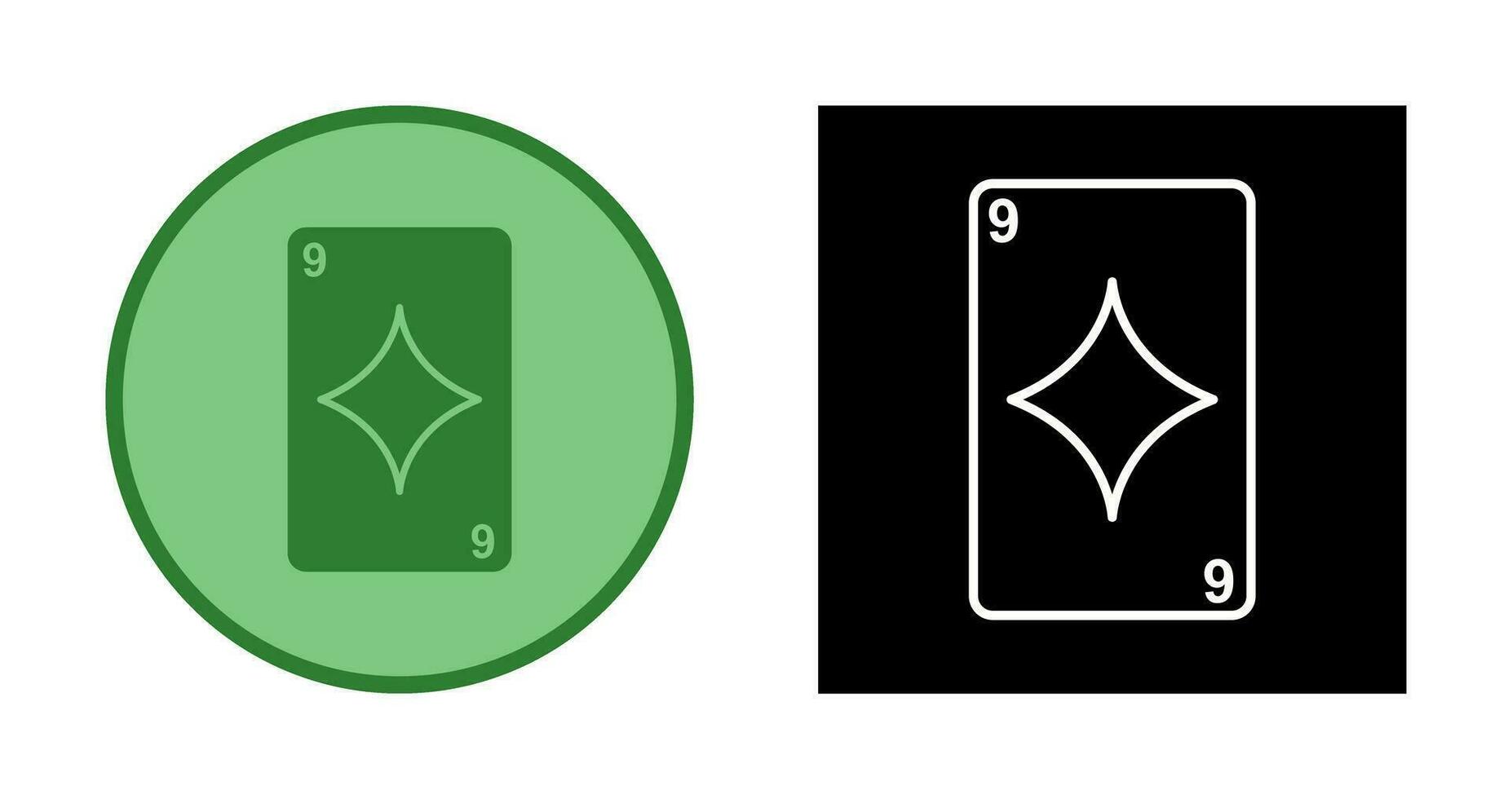 diamanten kaart vector icoon