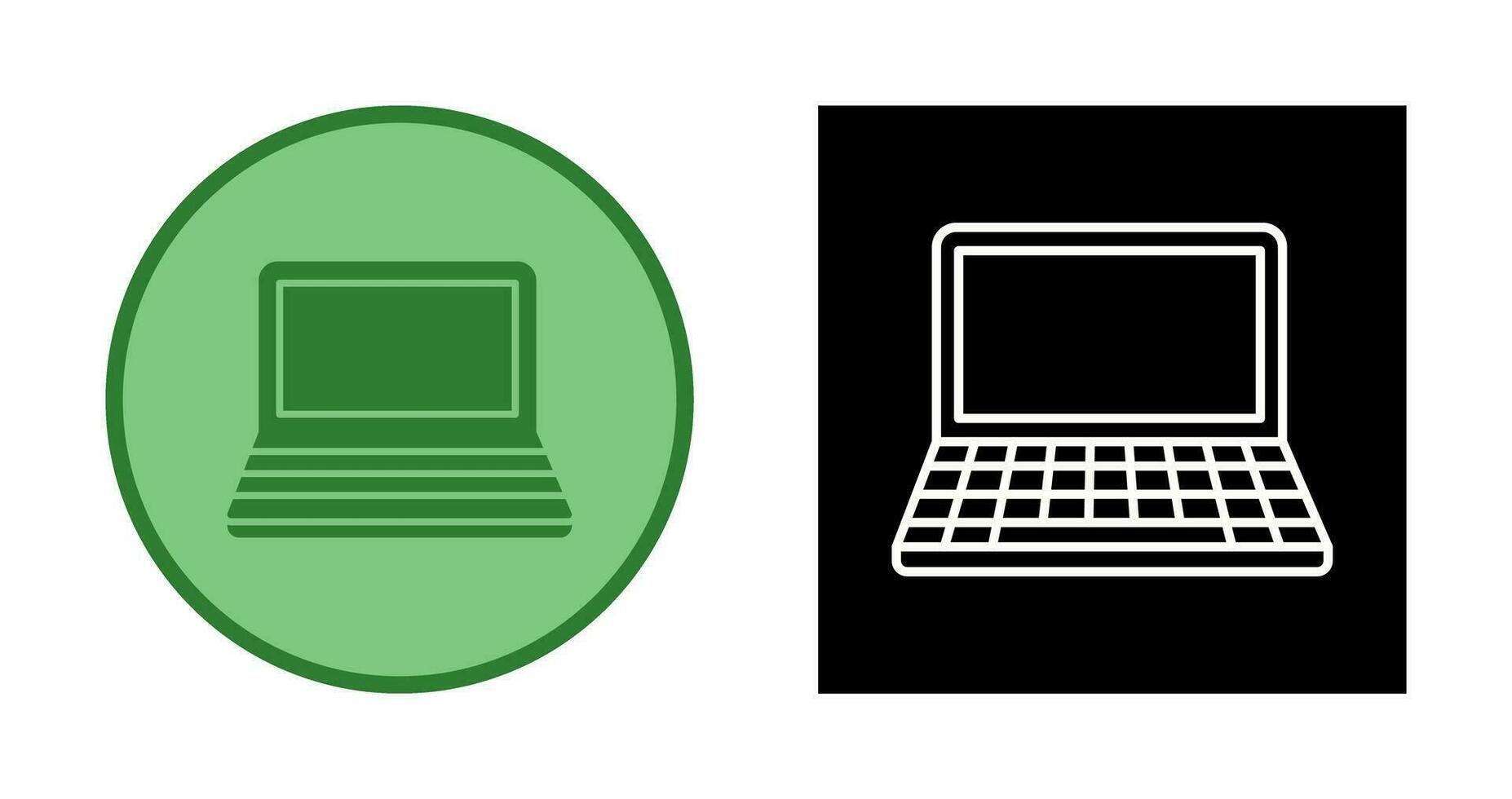 laptop vector pictogram