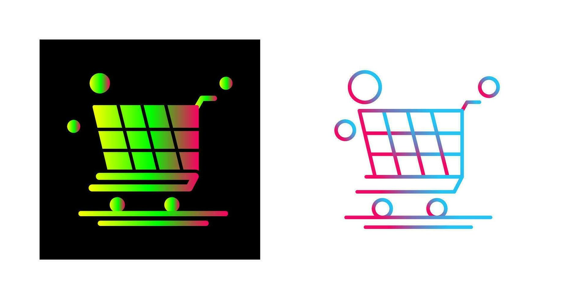 trolley vector pictogram vector