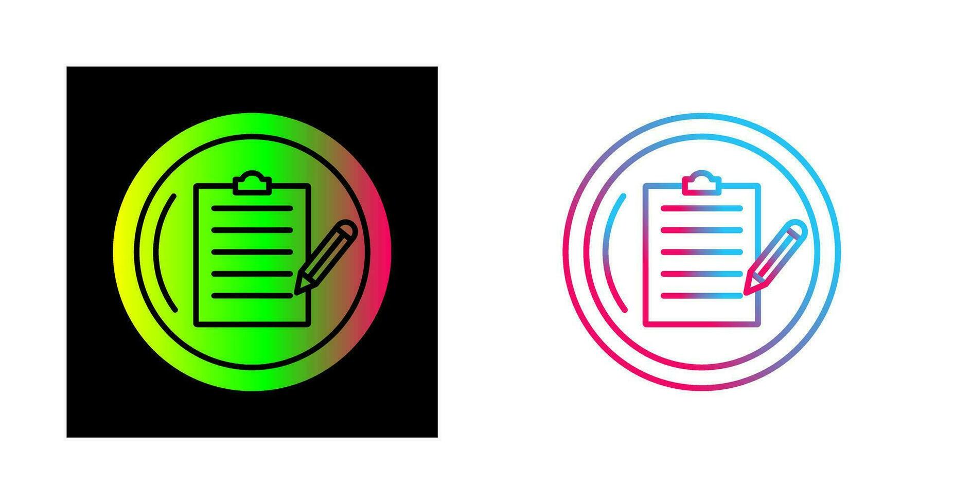 contract vector pictogram