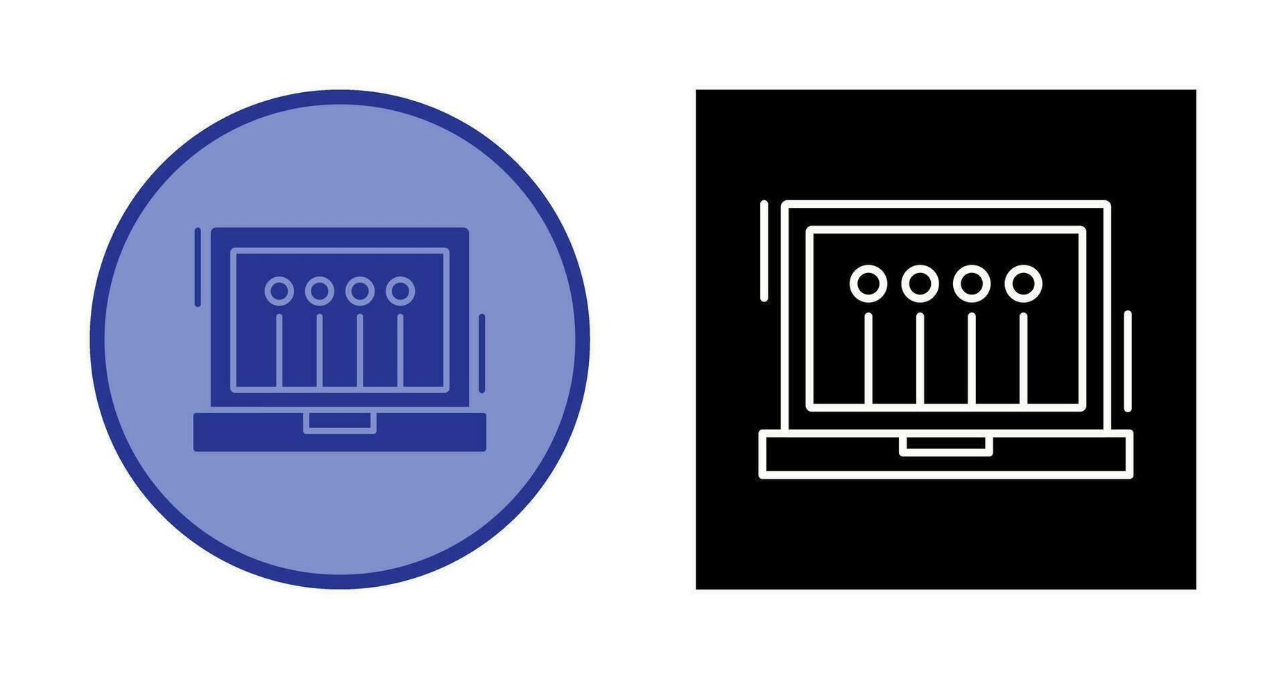 laptop vector pictogram