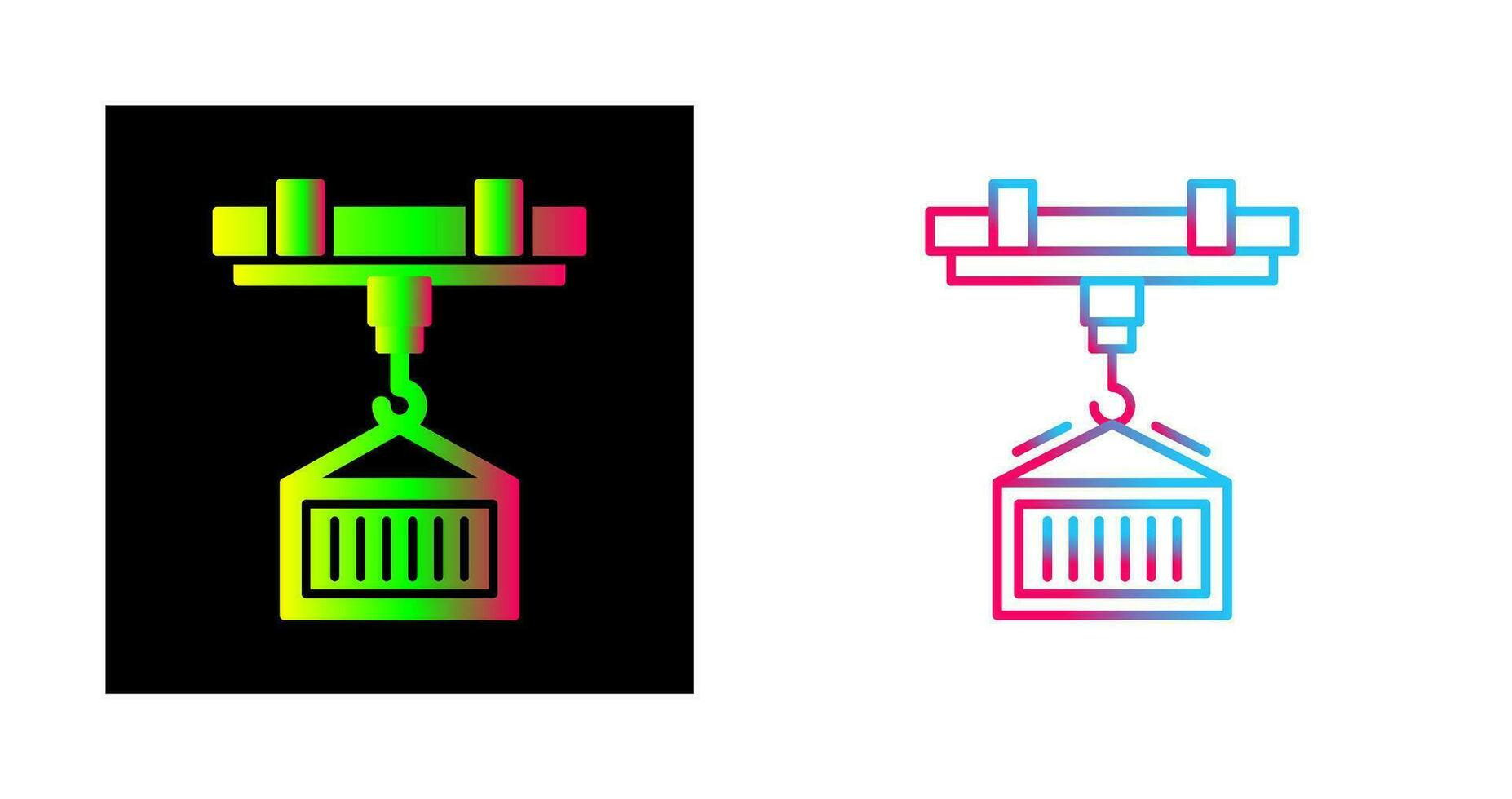 kraan vector pictogram