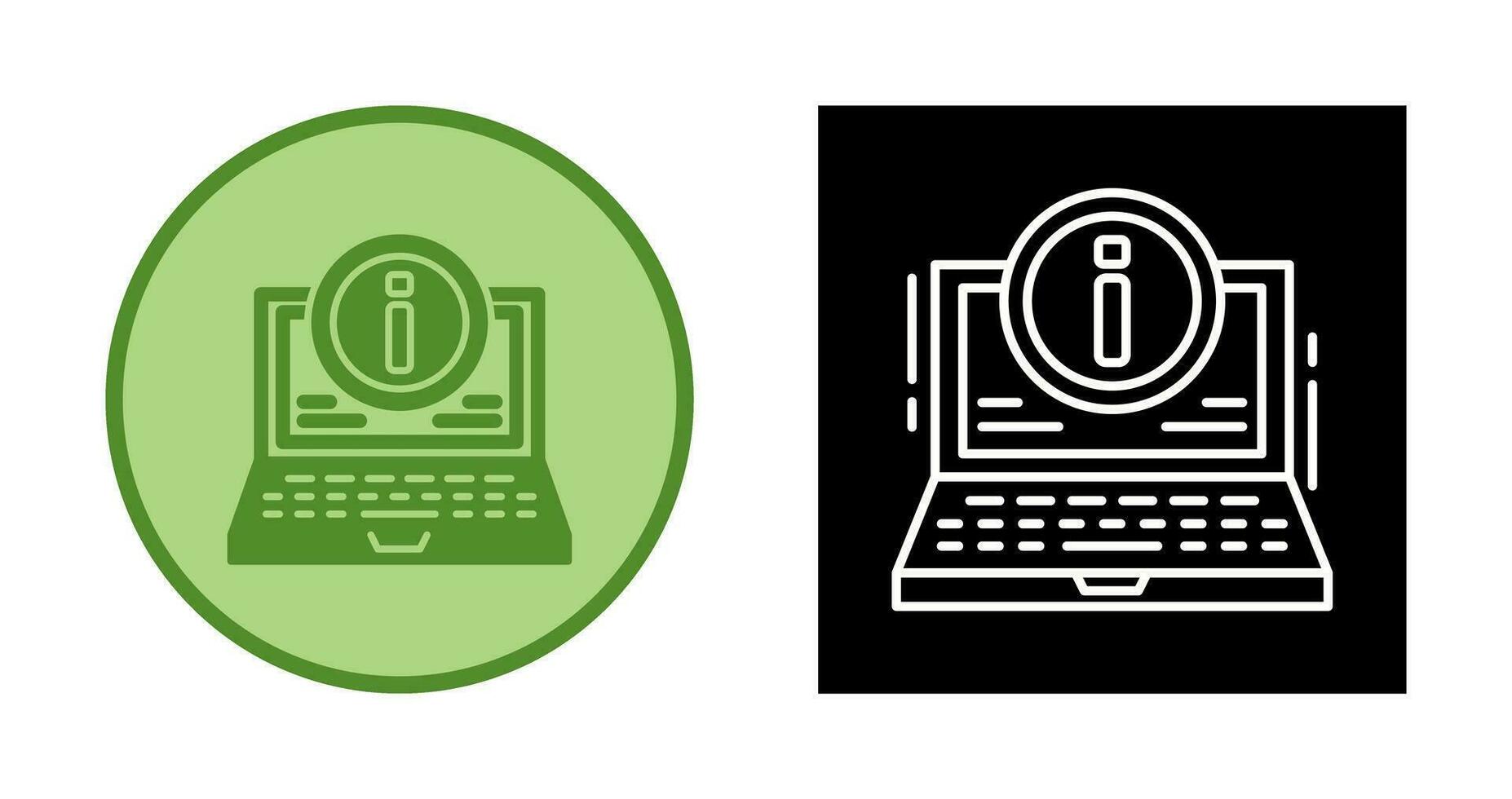 laptop vector pictogram