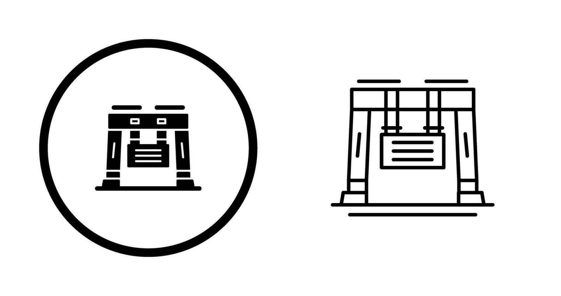 kraan vector pictogram